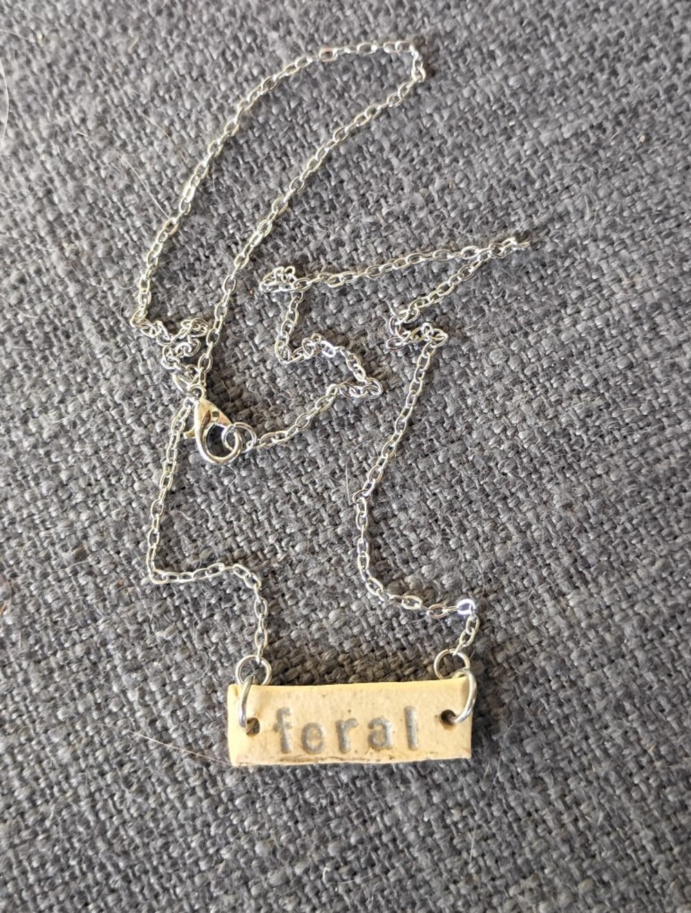 Handmade Ceramic Necklace
